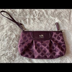 Coach wristlet